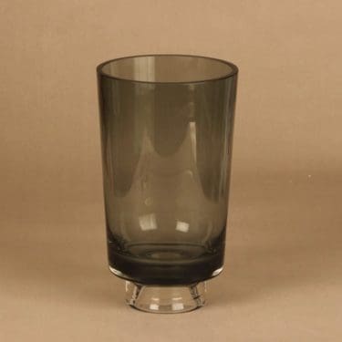 Nuutajärvi KF 268 maljakko, signeerattu, suunnittelija Kaj Franck, signeerattu, massiivinen