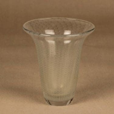 Nuutajärvi Harso maljakko, signeerattu, suunnittelija Kaj Franck, signeerattu