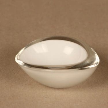 Nuutajärvi Kastanja taide-esine, signeerattu, suunnittelija Kaj Franck, signeerattu