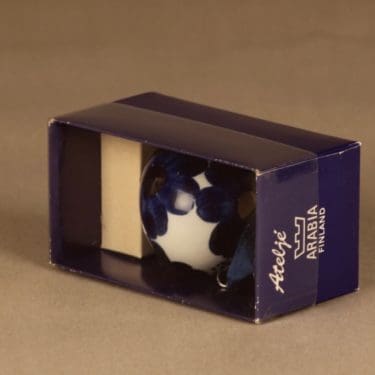 Arabia GOG muna, käsinmaalattu, suunnittelija Gunvor Olin-Grönqvist, käsinmaalattu, signeerattu