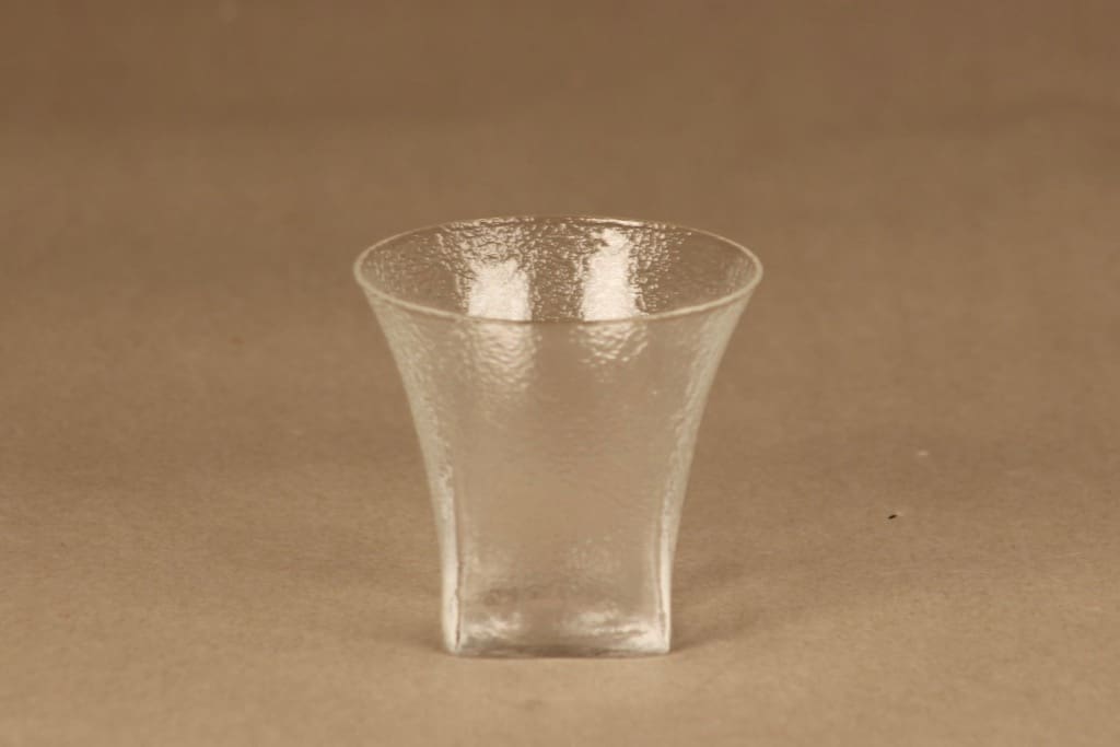 Nuutajärvi Rocky snapsilasi, 9 cl, 6 kpl, suunnittelija Oiva Toikka, 9 cl kuva 3