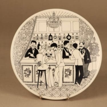 Arabia seinälautanen, Baarimestari, suunnittelija Raija Uosikkinen, Baarimestari, tilaustyö