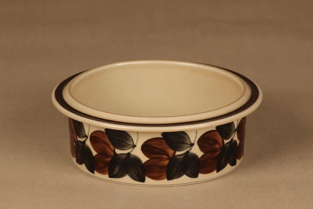 Arabia Ruija kulho, käsinmaalattu, suunnittelija Raija Uosikkinen, käsinmaalattu