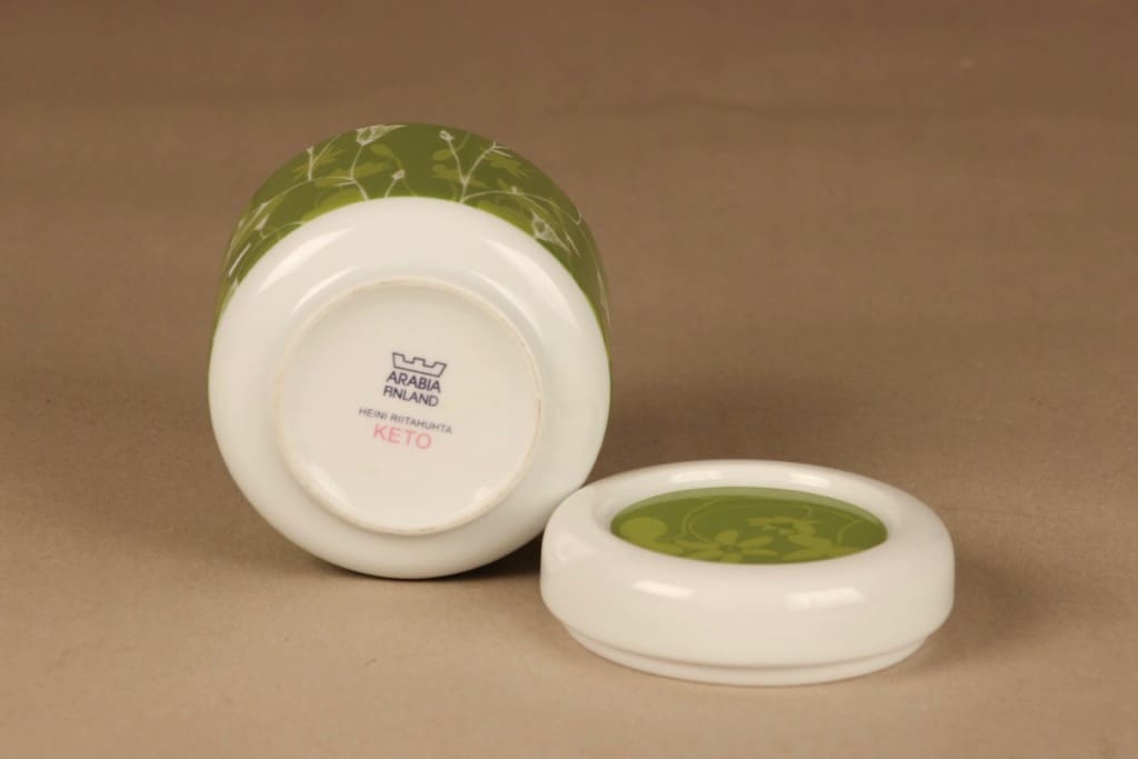 Arabia Keto purkki, sesonkituote, suunnittelija Heini Riitahuhta, sesonkituote kuva 2