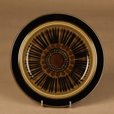 Arabia Kosmos salaattilautanen, 20 cm, suunnittelija Gunvor Olin-Grönqvist, 20 cm, puhalluskoriste