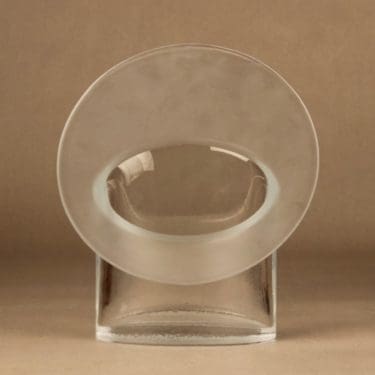 Nuutajärvi Marcel maljakko, 25.5 cm, suunnittelija Timo Sarpaneva, 25.5 cm, signeerattu, numeroitu