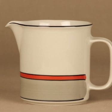 Arabia Aslak kaadin, 1 l, suunnittelija Inkeri Leivo, 1 l, raitakoriste