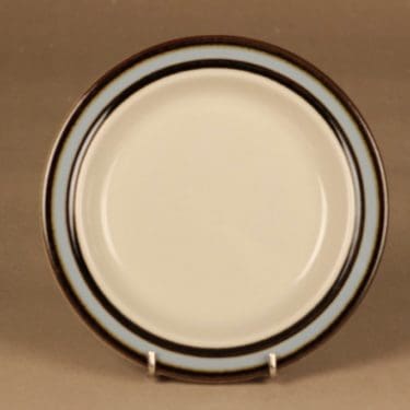 Arabia Suvanto lautanen, 17 cm, suunnittelija Ulla Procope, 17 cm, raitakoriste