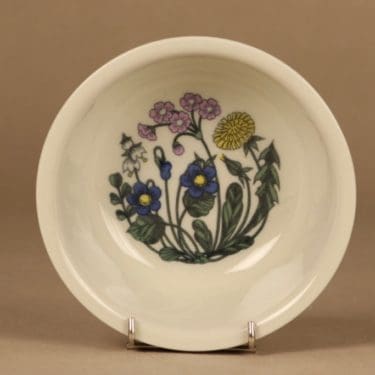 Arabia Flora aamiaiskulho, monivärinen, suunnittelija Esteri Tomula, kukka, kielo