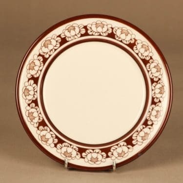 Arabia Katrilli lautanen, 17.5 cm, suunnittelija Esteri Tomula, 17.5 cm, kukka