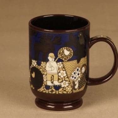 Arabia Ritari beer mug, limited edition designer Raija Uosikkinen