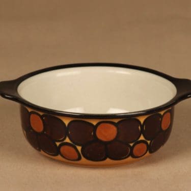 Arabia Kalevala aamiaiskulho, käsinmaalattu, suunnittelija Anja Jaatinen-Winquist, käsinmaalattu, signeerattu