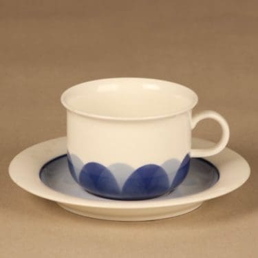 Arabia Arctica Pudas teekuppi, vaaleansininen, suunnittelija Inkeri Leivo