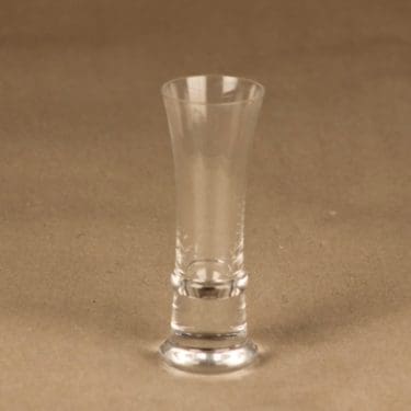 Iittala Kaleva snapsilasi, kirkas, suunnittelija Tapio Wirkkala,