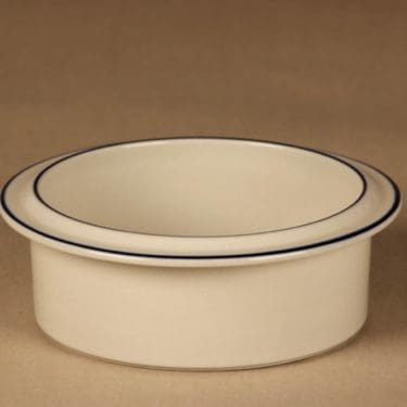 Arabia Saimaa kulho, raitakoriste, suunnittelija Richard Lindh, raitakoriste, raitakoriste