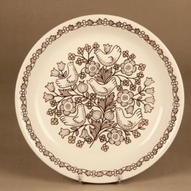 Arabia Sirkku tarjoiluvati, ruskea, suunnittelija Esteri Tomula,