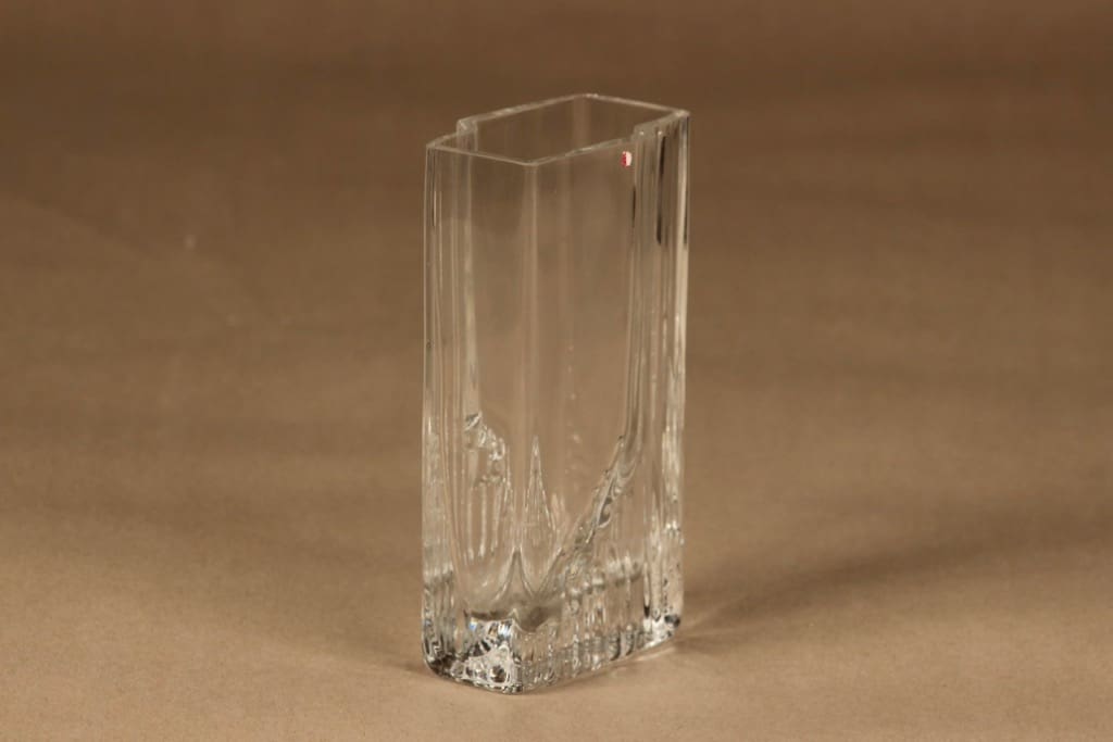 Iittala 2781 maljakko, kirkas, suunnittelija Tapio Wirkkala, kuva 2