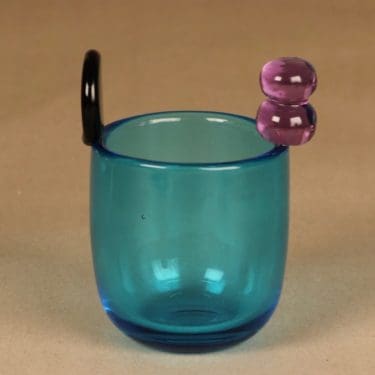 Nuutajärvi Pampula taide-esine, signeerattu, suunnittelija Oiva Toikka, signeerattu