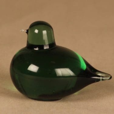 Nuutajärvi lintu , Pulmu, suunnittelija Oiva Toikka, Pulmu, signeerattu