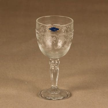 Nuutajärvi Apila väkeväviinilasi, kirkas, suunnittelija tuntematon,