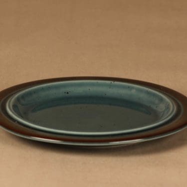 Arabia Meri lautanen, turkoosi, suunnittelija Ulla Procope, turkoosi