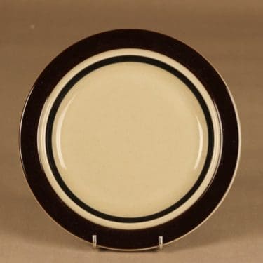 Arabia Ruija lautanen, 17.5, suunnittelija Raija Uosikkinen, 17.5, raitakoriste