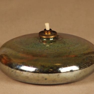 Nuutajärvi Pro Arte öljylyhty, Vesuvius, suunnittelija Oiva Toikka, Vesuvius, signeerattu