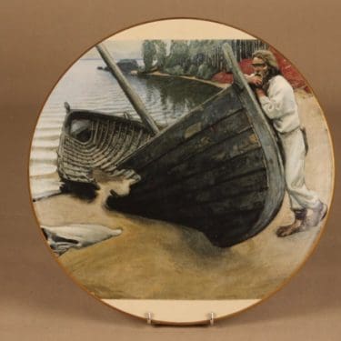 Arabia Kalevala seinälautanen, Purren valitus, suunnittelija Akseli Gallen-Kallela, Purren valitus, numeroitu