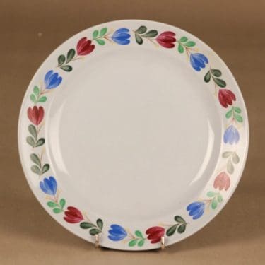 Arabia lautanen, monivärinen, suunnittelija , ornamentti, köynnös