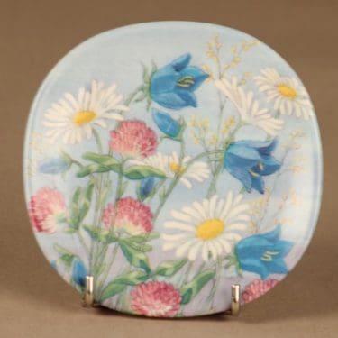 Arabia seinälautanen, Päivänkakkara, suunnittelija Toivo G. Utriainen, Päivänkakkara, kukka, serikuva