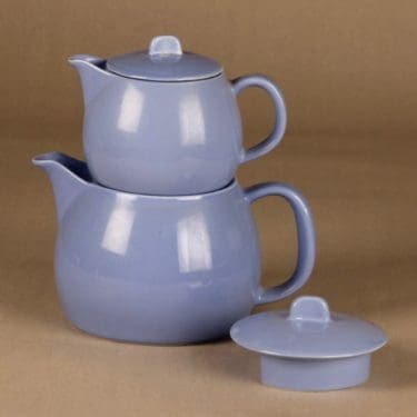 Arabia KF 1, 3 teekaadin, 2-osainen, suunnittelija Kaj Franck, 2-osainen