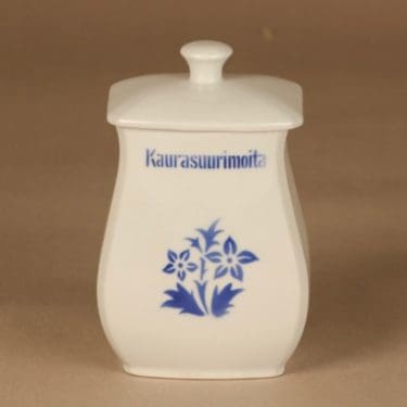 Arabia EG purkki, Kaurasuurimoita, suunnittelija , Kaurasuurimoita, puhalluskoriste