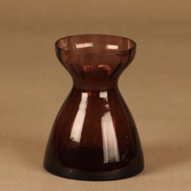 Kumela Hyasintti maljakko, lila, suunnittelija Sirkku Kumela-Lehtonen,