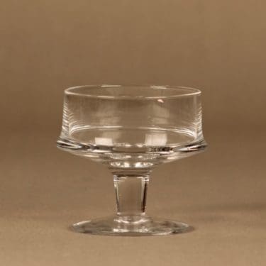 Iittala Marski jälkiruokamalja, jalallinen, suunnittelija Tapio Wirkkala, jalallinen, 17 cl