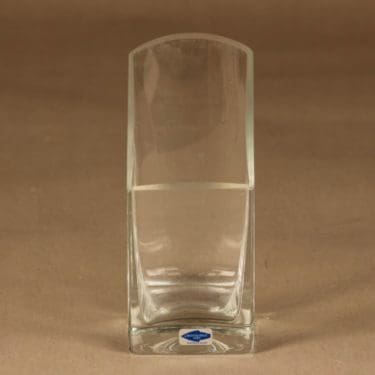 Nuutajärvi maljakko, kirkas, suunnittelija ,