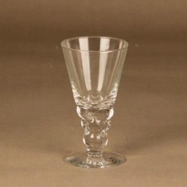 Nuutajärvi Mukura/Paratiisi viinilasi, 18 cl, suunnittelija Oiva Toikka, 18 cl