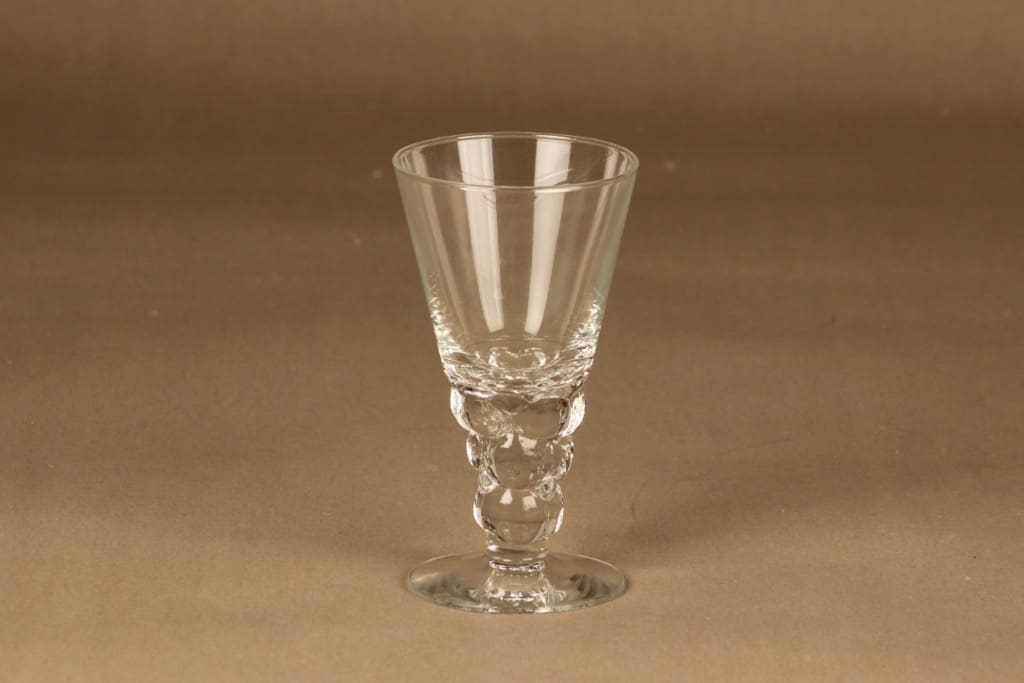 Nuutajärvi Mukura/Paratiisi viinilasi, 18 cl, suunnittelija Oiva Toikka, 18 cl