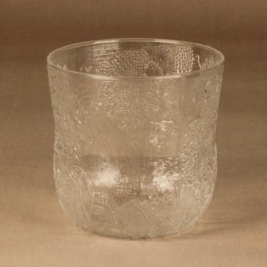 Nuutajärvi Fauna kulho, 2 l, suunnittelija Oiva Toikka, 2 l, eläin-aihe