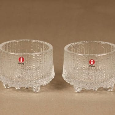 Iittala Ultima Thule tuikkulyhty, kirkas, 2 kpl, suunnittelija Tapio Wirkkala,