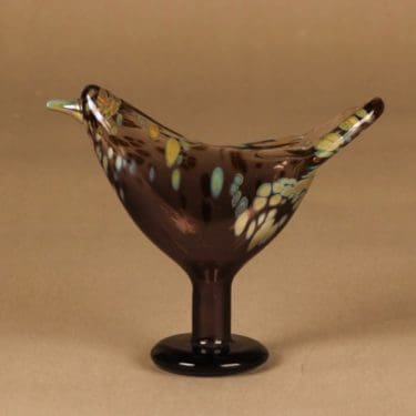 Nuutajärvi lintu , Laulurastas, suunnittelija Oiva Toikka, Laulurastas