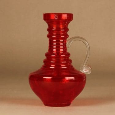 Riihimäen lasi Kleopatra maljakko designer Helena Tynell