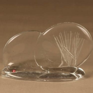 Iittala tilaustyö, Retretti, suunnittelija Timo Sarpaneva, Retretti, signeerattu