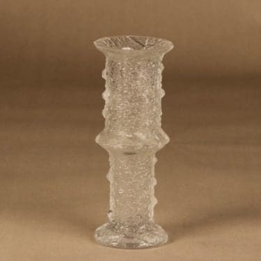 Iittala Nardus vase, clear designer Timo Sarpaneva