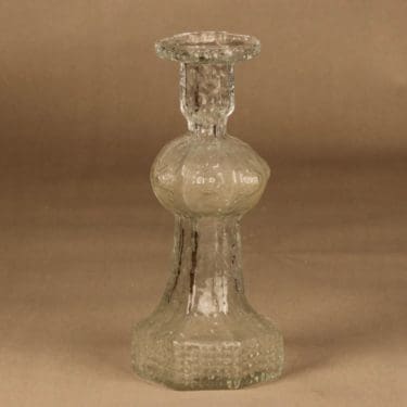 Riihimäen lasi Candida maljakko, kirkas, suunnittelija Nanny Still,