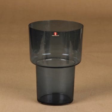 Nuutajärvi Achillea maljakko, sininen, suunnittelija Lisa Johansson-Pape,