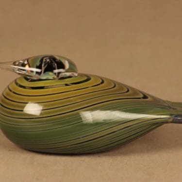 Nuutajärvi lintu , Pajusotka, suunnittelija Oiva Toikka, Pajusotka, signeerattu