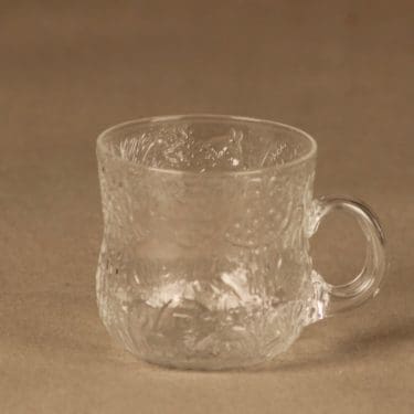 Nuutajärvi Fauna punssimuki kirkas suunnittelija Oiva Toikka