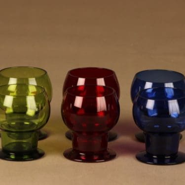 Nuutajärvi 1119 wine glass 6 pcs designer Kaj Franck