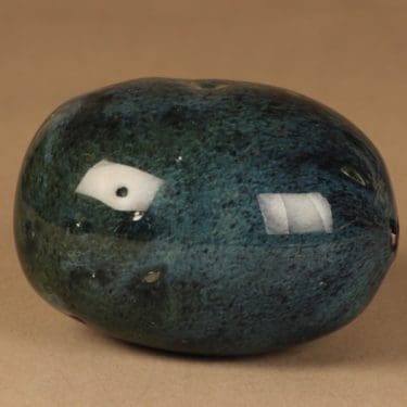 Nuutajärvi Vihannekset lasiveistos, Peruna, suunnittelija Oiva Toikka, Peruna