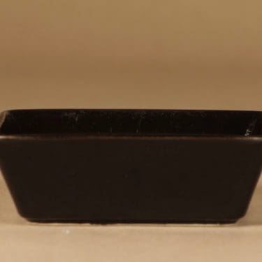 Arabia Kilta bowl, black designer Kaj Franck